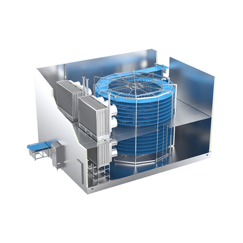 Single/Double Spiral Quick Freezer